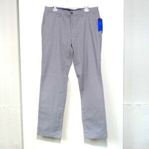 NAUTICA CLIPPPER CHINO PANTS 34X34 GRAY